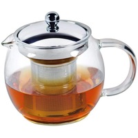 Avanti Ceylon glass teapot Stainless Steel Infuser Tea Pot 4 cup 750ML