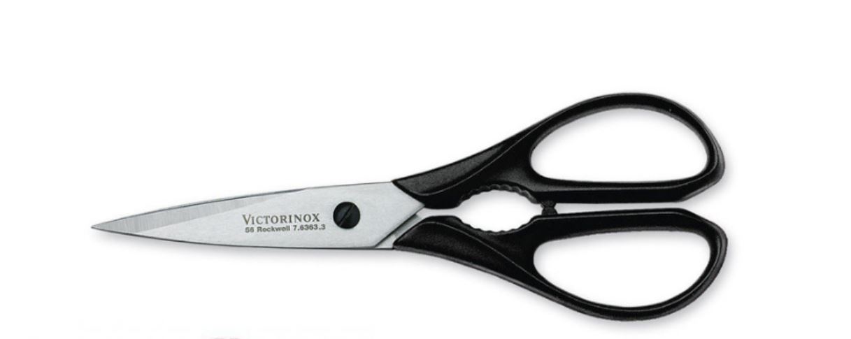 Victorinox Black Scissors Kitchen Shears 20cm 7.6363.3