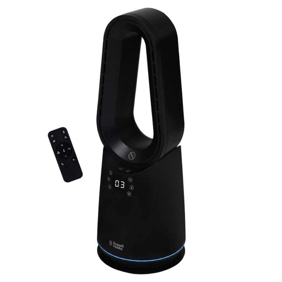 Russell Hobbs Bladeless Fan & Heater - Black