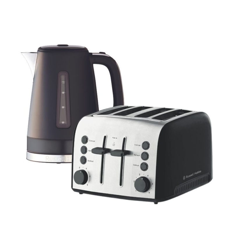Buy Russell Hobbs Brooklyn 4 Slice Toaster & 1.7L Kettle Set Matte
