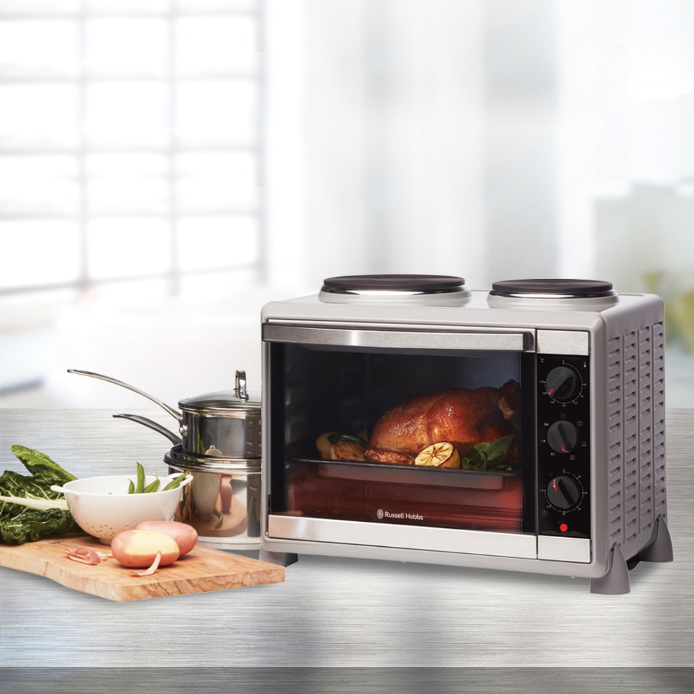 Buy Russell Hobbs Compact Kitchen Toaster Oven- RHTOV2HP MyDeal
