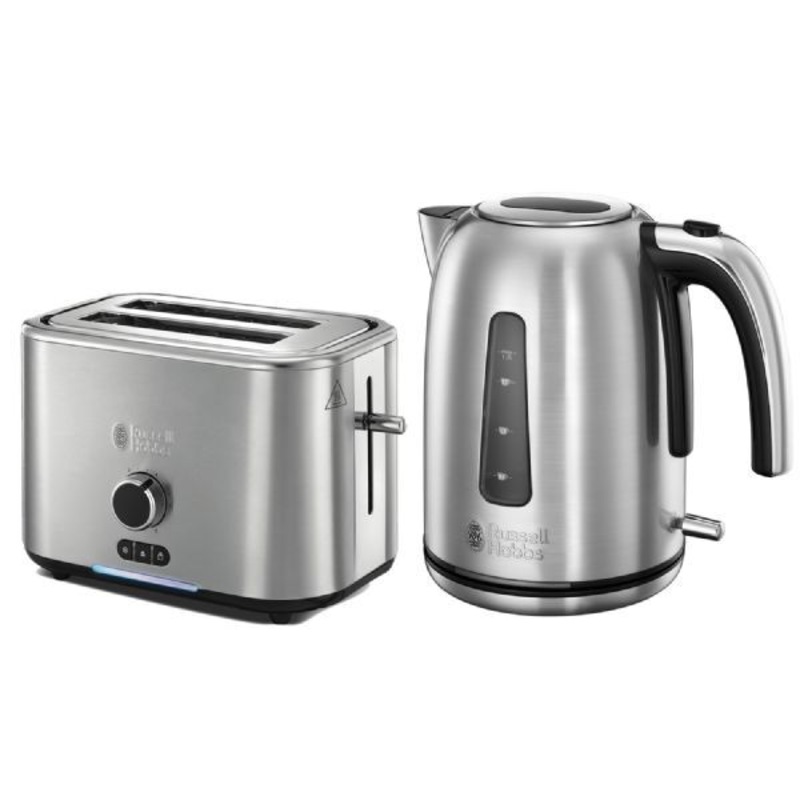 Buy Russell Hobbs Velocity Kettle & Toaster Pack 1.7L RHKT302 MyDeal