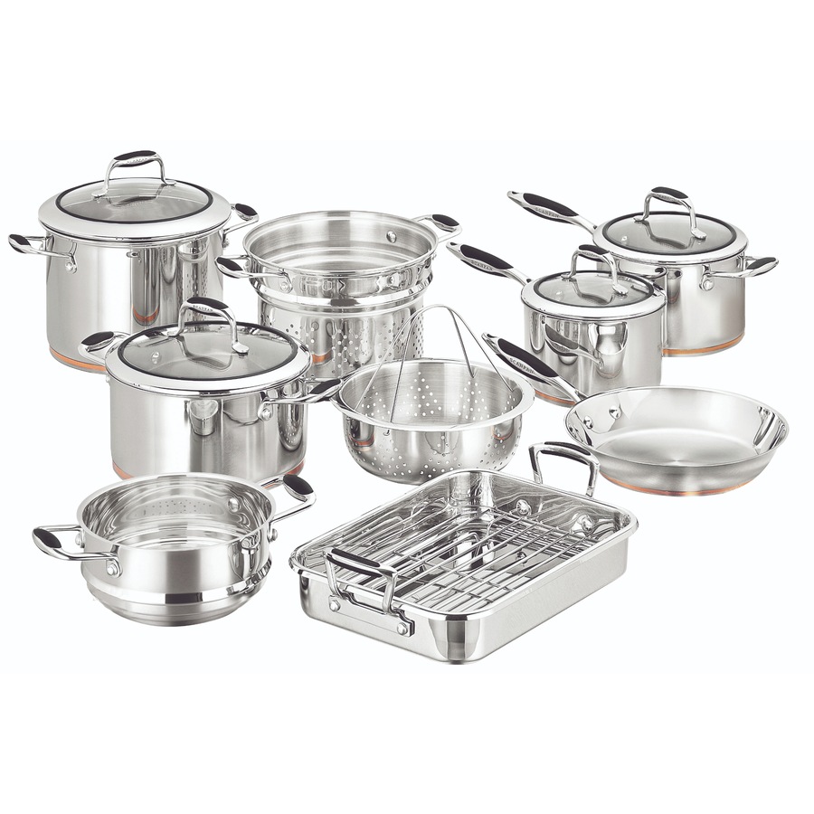 Buy Scanpan 26039 Coppernox 9 Piece Cookware Set - Brushed/Copper ...