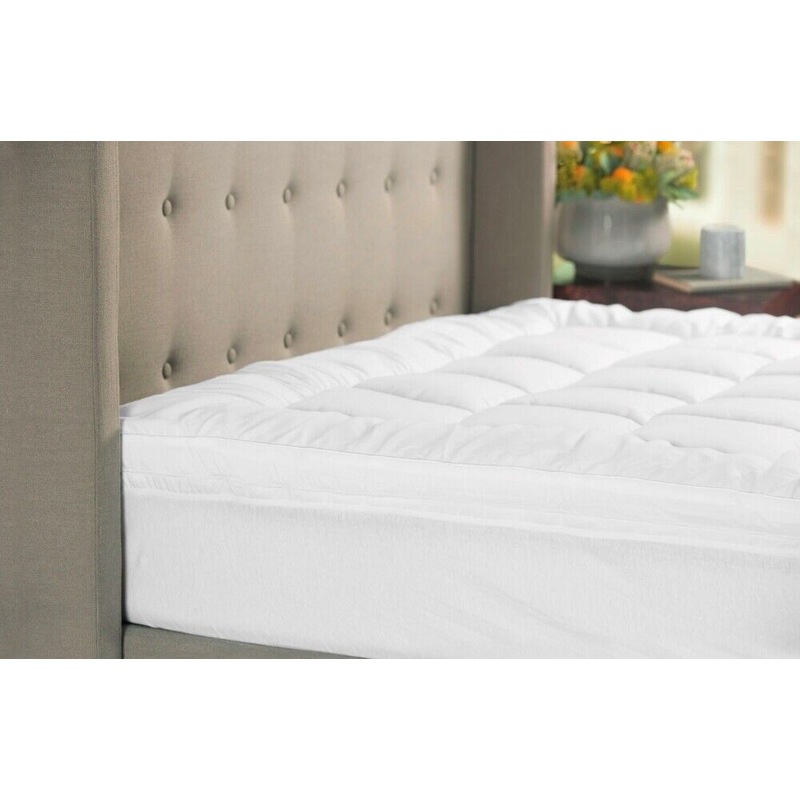 Buy Sheraton 800GSM Sanctuary Fitted Mattress Topper King MyDeal
