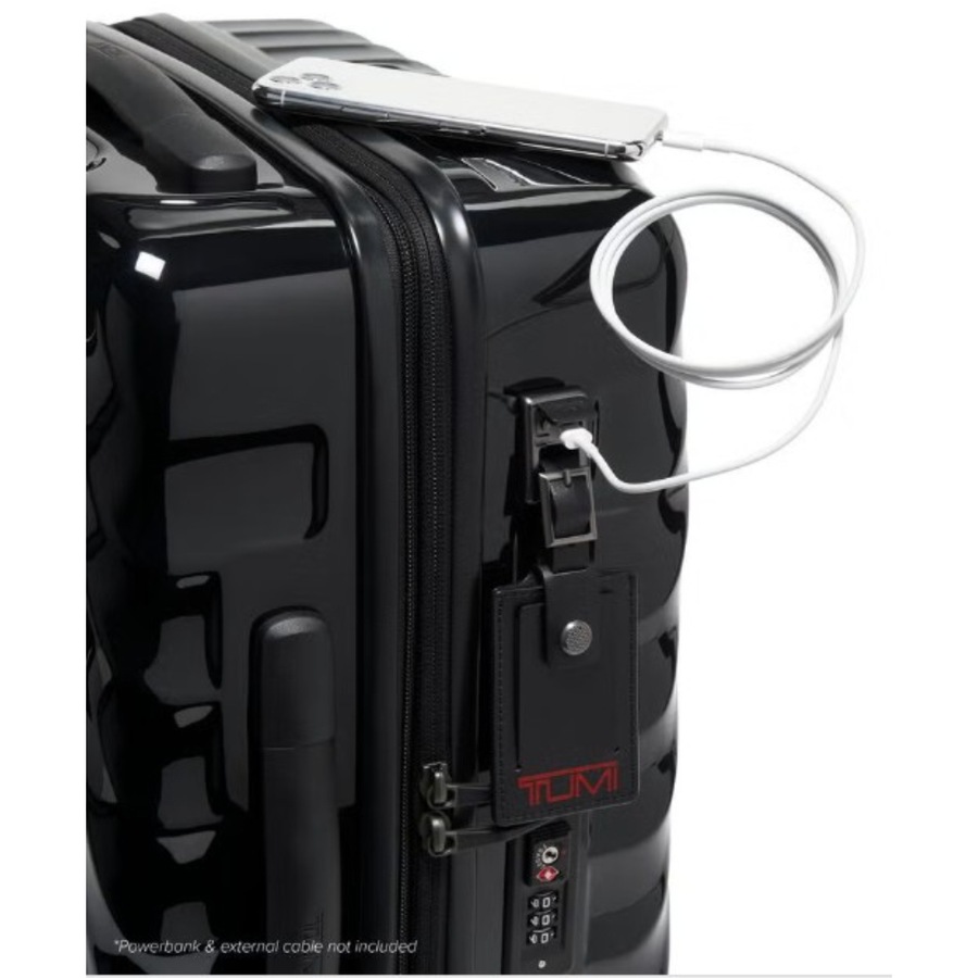 Tumi 19 Degree International Expandable 4 Wheeled Carry On - Black