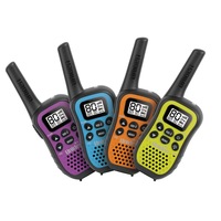 Uniden 80 Channel Handheld Radio with Kid Zone x4 "?? Colour Pack
