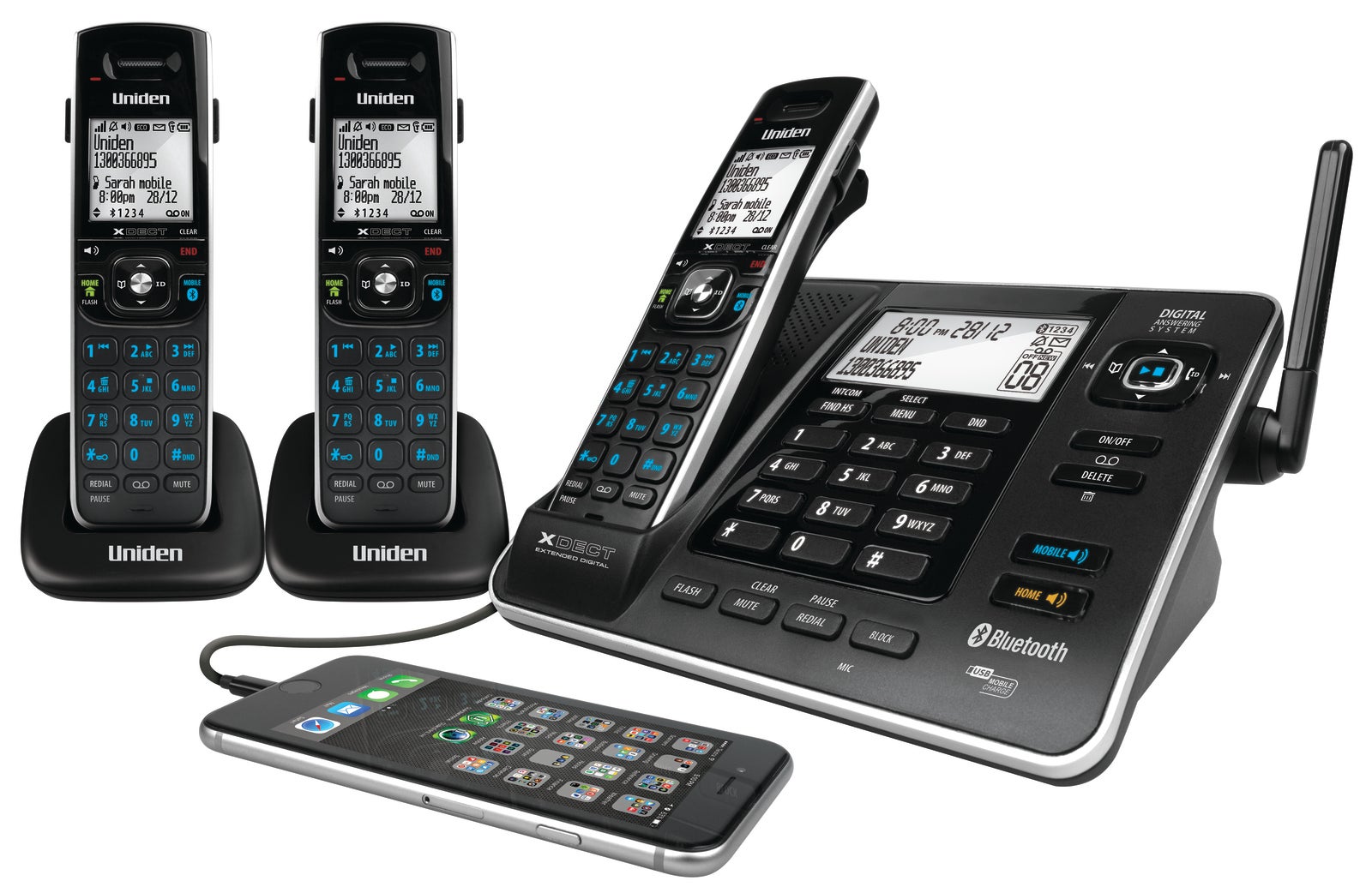 Uniden XDECT Digital Technology Cordless Phone System