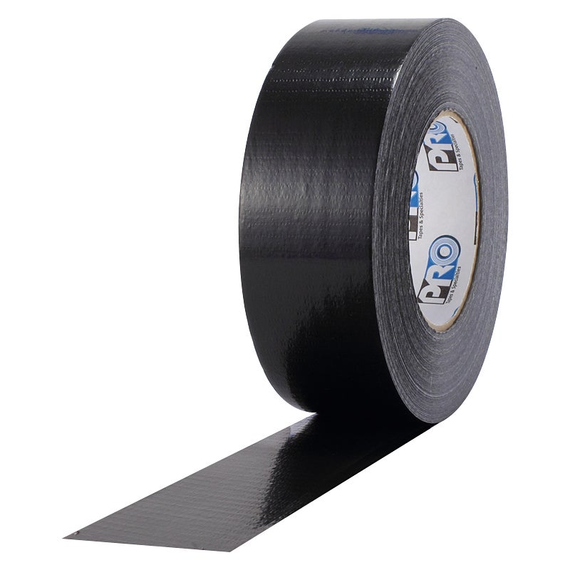 6 Pack of Black Duct Cloth Gaffer Material Tape - 40m Long