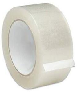 10 Pack of Clear Sticky Wide Packing Tape - 50m Long