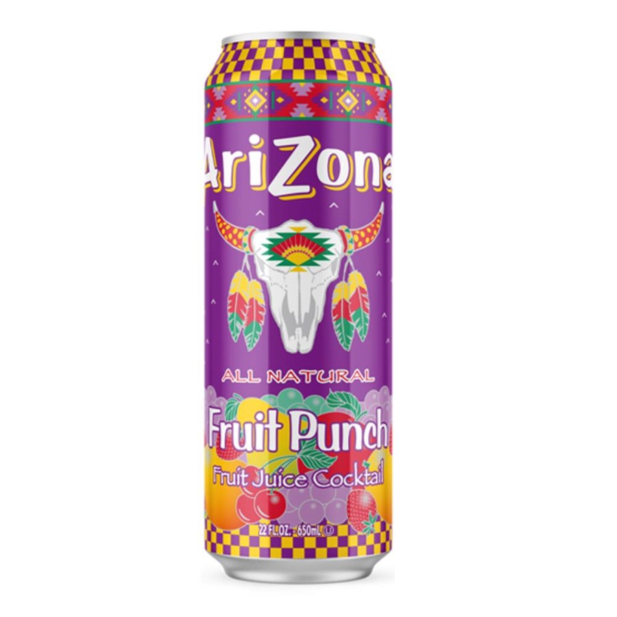 Arizona 650Ml Fruit Punch 24 Pack