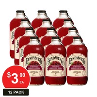 BUNDABERG 375mL BURGUNDEE CREAMING SODA 12 PACK