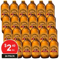 BUNDABERG 375mL GINGER BEER 24 PACK