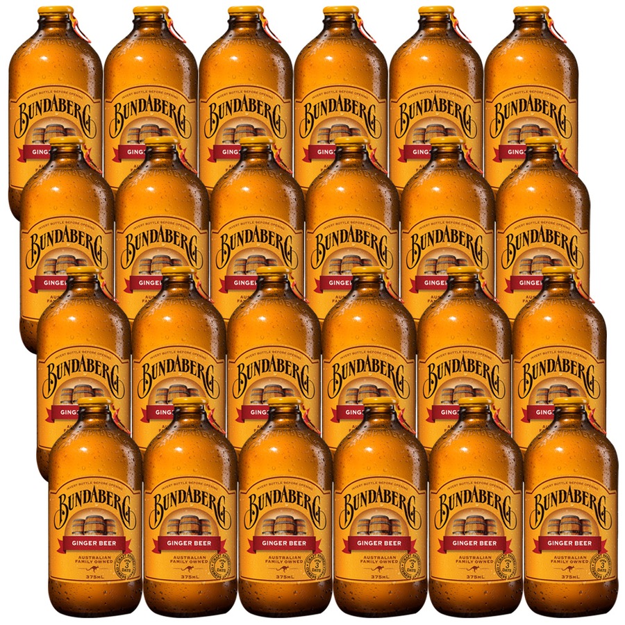 Bundaberg 375Ml Ginger Beer 24 Pack