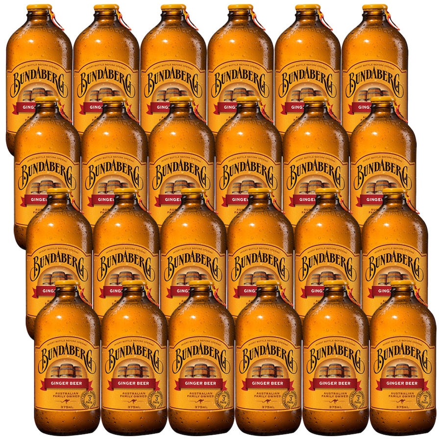 Bundaberg 375Ml Ginger Beer 24 Pack