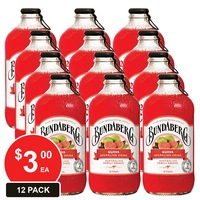 BUNDABERG 375mL SPARKLING DRINK GUAVA 12 PACK