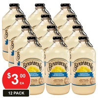 BUNDABERG 375mL TRADITIONAL LEMONADE 12 PACK
