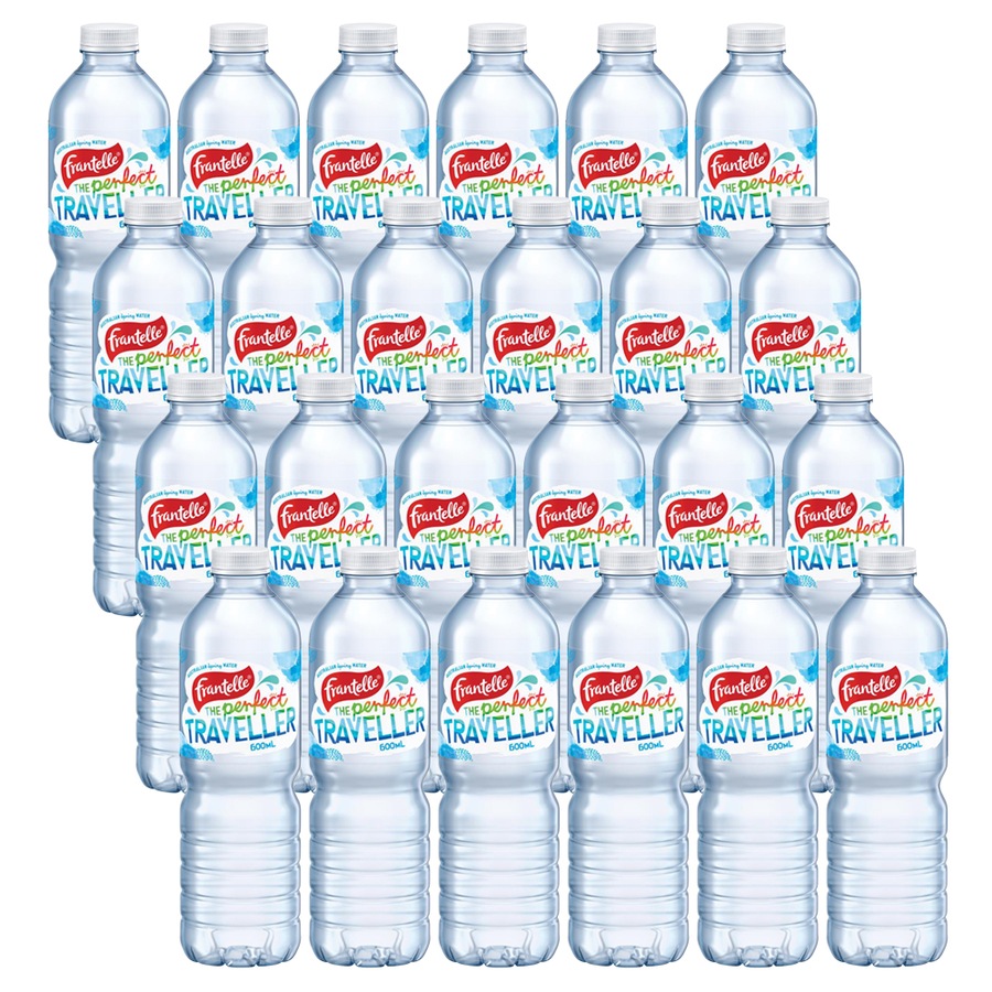 Frantelle 600Ml Spring Water 24 Pack