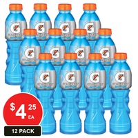 GATORADE 600mL BLUE BOLT 12 PACK