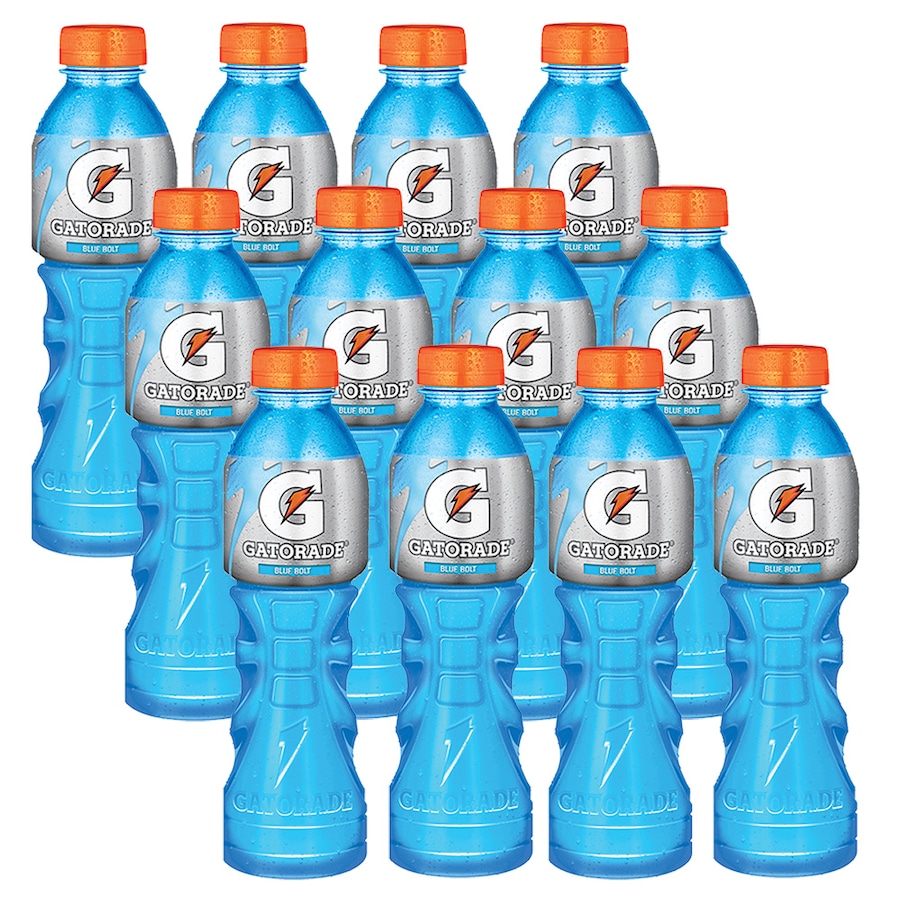 Gatorade 600Ml Blue Bolt 12 Pack