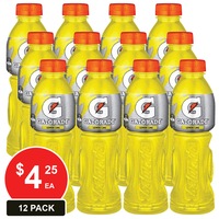 GATORADE 600mL LEMON LIME 12 PACK