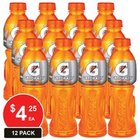 GATORADE 600mL ORANGE ICE 12 PACK