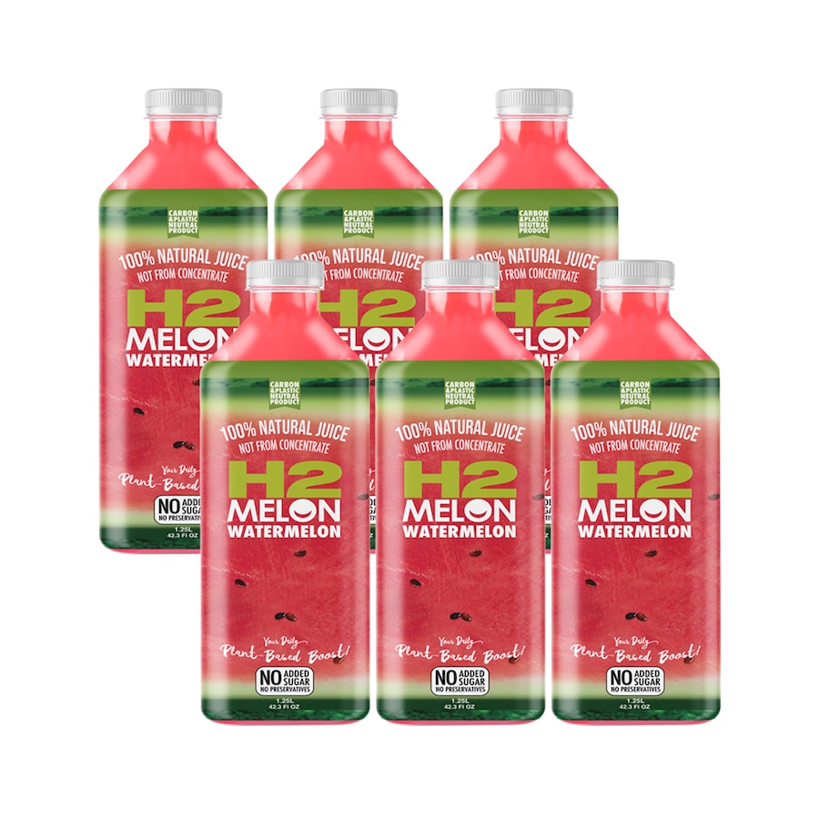 H2 Melon 1.25L Watermelon Juice 6 Pack