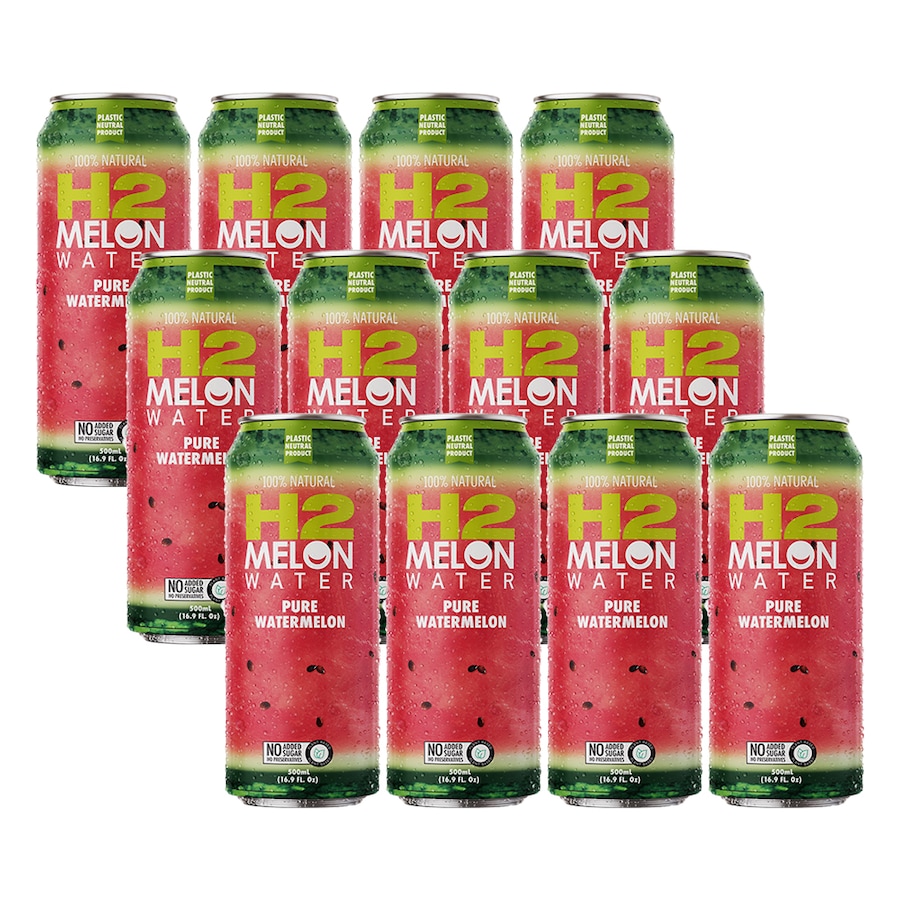 H2 Melon 500Ml Watermelon Juice 12 Pack