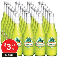 JARRITOS 370mL SODA LIME LEMON 24 PACK