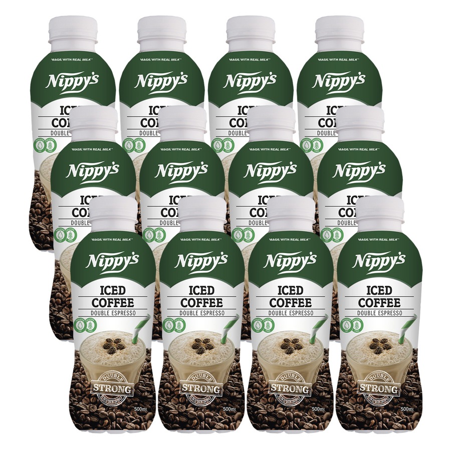 Nippy'S 500Ml Flavoured Milk Iced Coffee Double Espresso 12 Pack