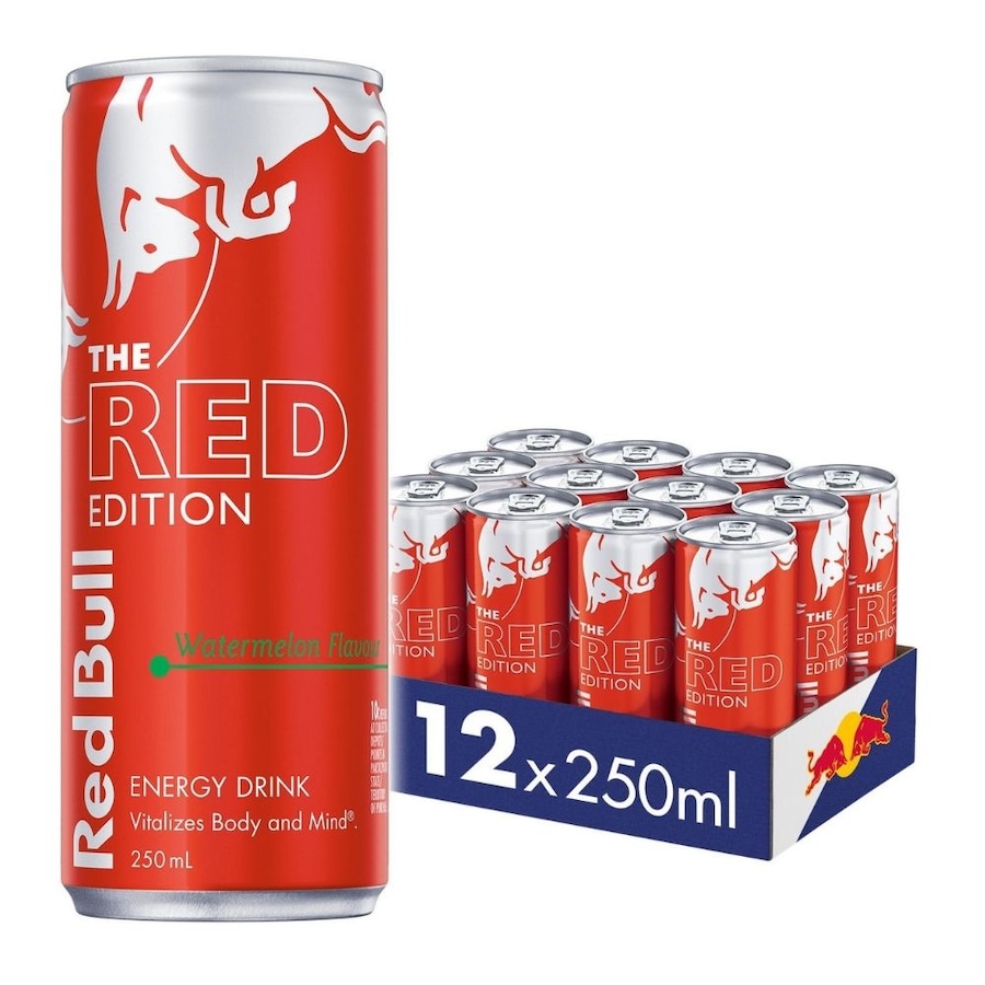 Red Bull Energy Drink The Red Edition 250mL 12 Pack