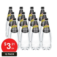SCHWEPPES 1.1L SODA WATER 12 PACK
