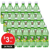 SCHWEPPES 600mL 7 UP 24 PACK