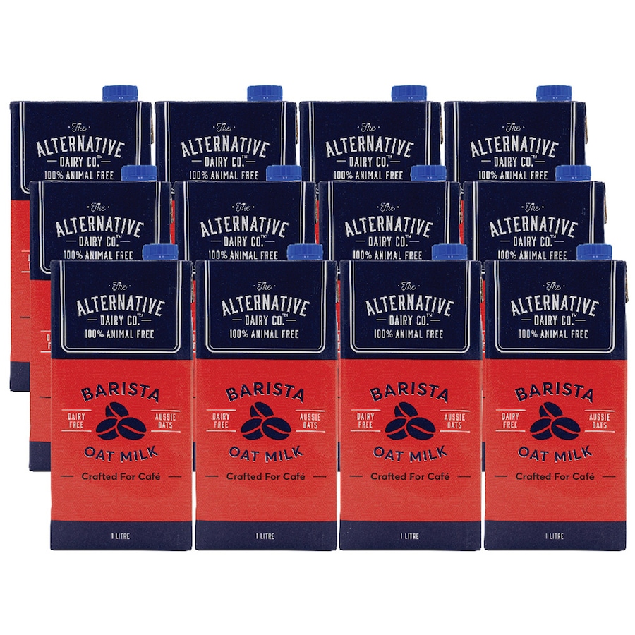 The Alternative Dairy Co Barista 1L Oat Milk 12 Pack