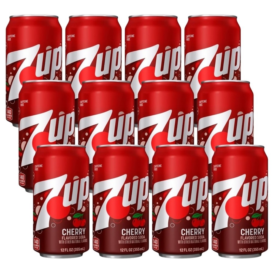 Usa Cans 355Ml 7Up Cherry 12 Pack
