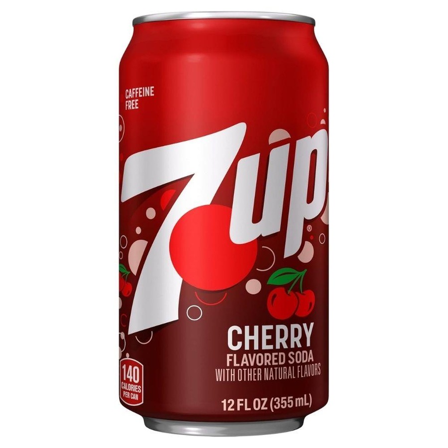 Usa Cans 355Ml 7Up Cherry 12 Pack