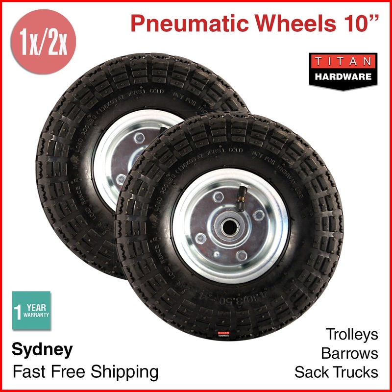Buy 10 Inch Pneumatic Wheels Hand Trolley Cart Sack Truck Wheelbarrow ...