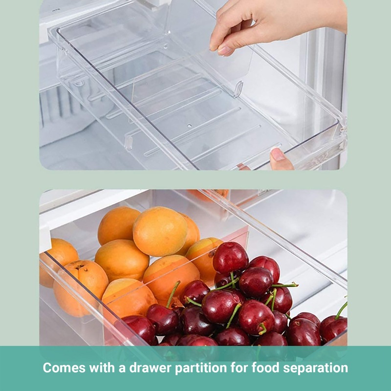 2 4x Lecluse Refrigerator Storage Rack Fridge Organizer Drawer Egg Kitchen Box Buy Food Containers 9343230112015