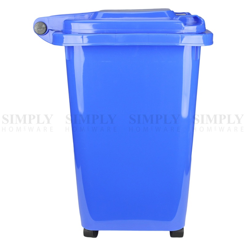 Buy 32L Mini Wheelie Bins Storage Bin Rubbish Trash Trolley Lid Wheels ...