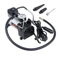 Car Air Compressor 12V Tyre Inflator Volt Pump 4WD 4x4 Pressure Gauge Deflator