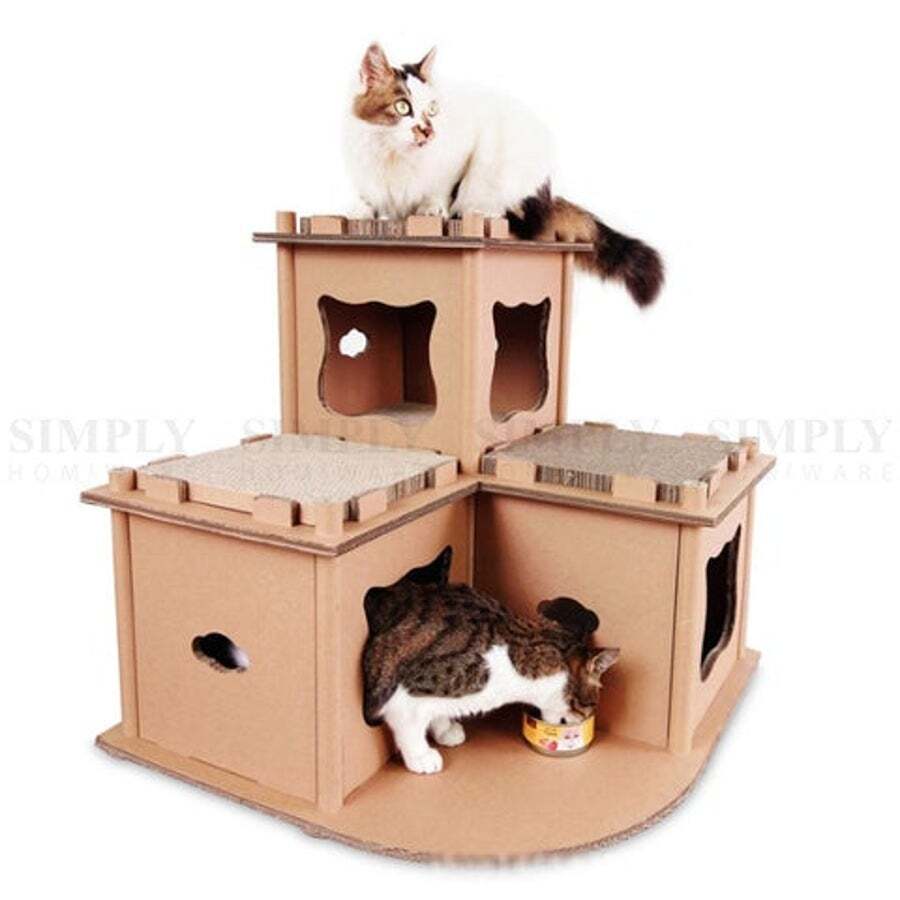 cat box tower