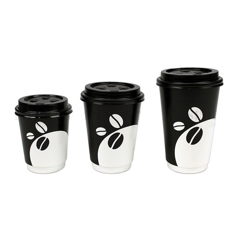 Buy Disposable Coffee Cups 8oz 12oz 16oz Takeaway Paper Double Wall Take Away Bulk Mydeal 2910