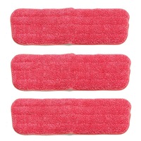 Spray Mop Pads Replacement Refill Microfibre Cloth Floor Microfiber Cleaning Red