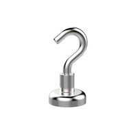 Vivva 6pcs 16MM Strong Rare Earth Neodymium N38 Magnetic Hanger Holder Magnet Hanging Hooks