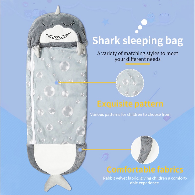 Buy 2022 NEW For Happy Sleeping Bag Nappers Kids Pillow Stuffed Toy