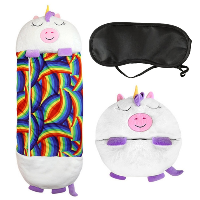 Buy 2022 NEW For Happy Sleeping Bag Nappers Kids Pillow Stuffed Toy
