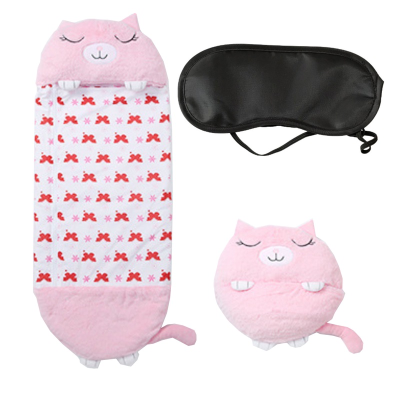 Buy 2022 NEW For Happy Sleeping Bag Nappers Kids Pillow Stuffed Toy