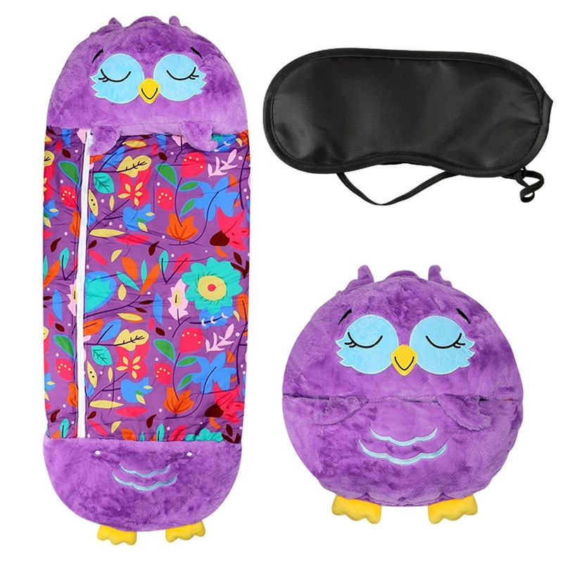 Buy 2022 NEW For Happy Sleeping Bag Nappers Kids Pillow Stuffed Toy