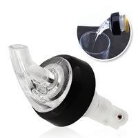 Vivva 2pcs 30ml Dispenser Spirit Pourer Measure Nip Liquor Shot Wine Barware Bottle