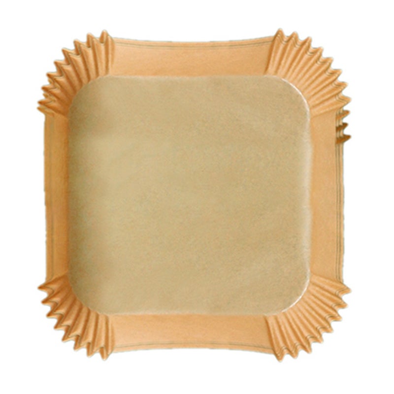 Air Fryer Parchment Paper Liners Non-Stick Disposable Wood Color