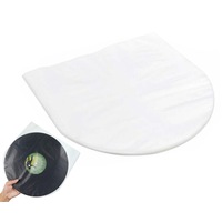 50Pcs Inner Antistatic PLASTIC RECORD COVER SLEEVES for 12 Inches Vinyl LPs Album